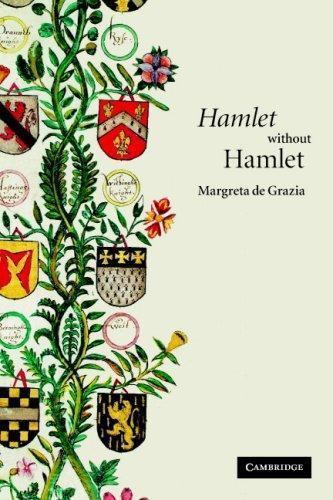 'Hamlet' without Hamlet de Grazia Paperback Cambridge University Press