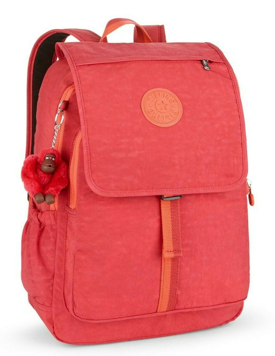Kipling HARUKO Large Backpack - Punch Pink C RRP £109