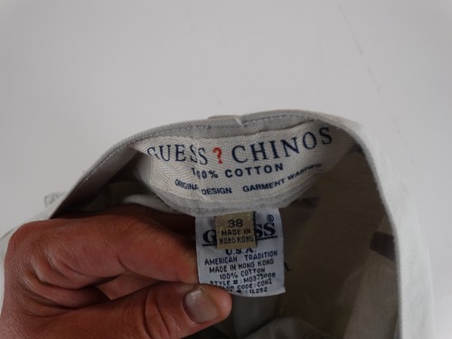 INDOVINA? Pantaloni cargo CHINOS 100% cotone stile # M0375008 kaki 38x30 - Foto 4 di 5