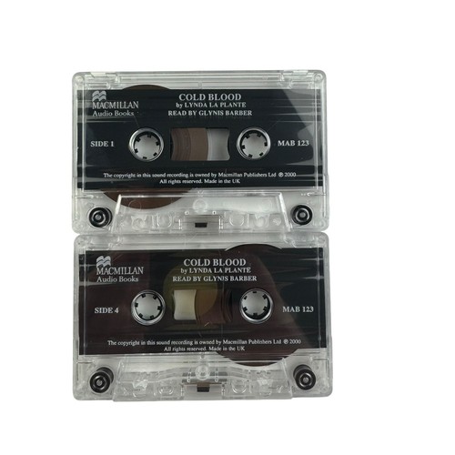 Audiobook Tape Cassette Double Tape Lynda LaPlante Cold Blood 2000 - Picture 10 of 11
