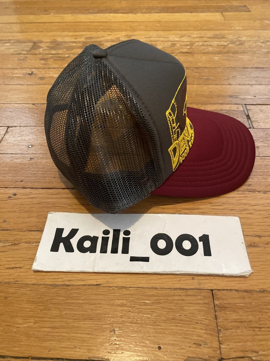 帽子 Kapital Century Denim Trucker Hat Kapital Century Denim Coating Service Trucker Cap Charcoal
