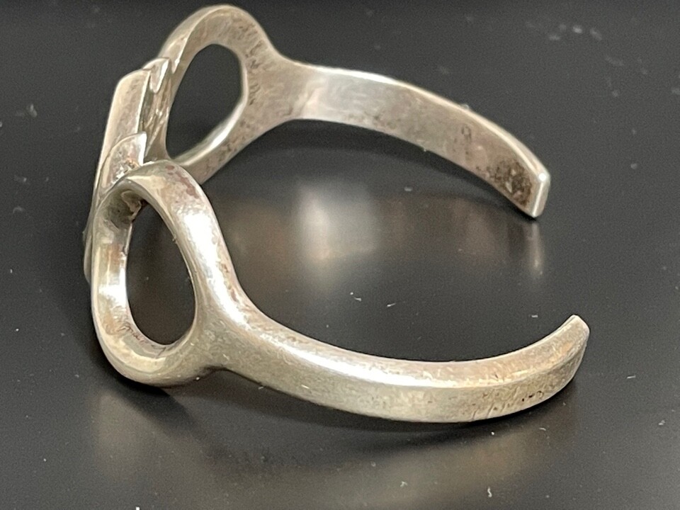 Native American F.L.Begay Navajo Open Design 925 Sterling Silver