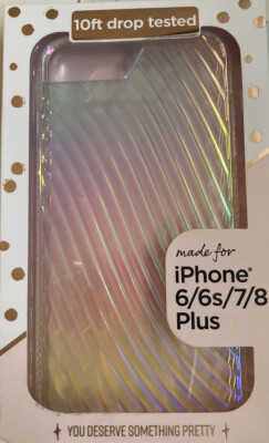 Protective And Pretty Multi Color Case For iPhone 6/6s/7/8 Plus - New / Sealed