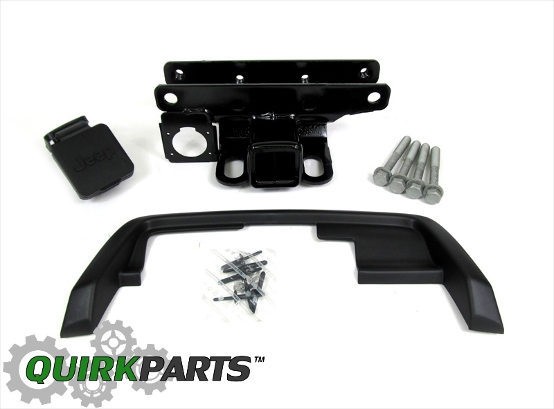 20052010 JEEP GRAND CHEROKEE HITCH RECEIVER AND BEZEL KIT OEM NEW