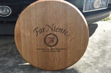 Far Niente Napa Valley Wine Barrel Lid/Head
