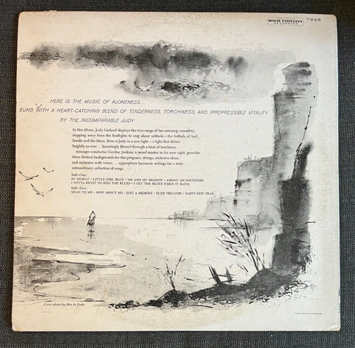 JUDY GARLAND - Alone ~ CAPITOL 835 {orig} w/Gordon Jenkins | Alex de Paola Photo - Picture 2 of 5
