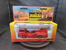 Solido Toner Gam II Mercedes Echelle #3101 Fire Ladder Truck MIB