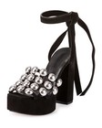 Alexander Wang Alys Studded Platform Sandal, Black Size 39 NWB $750 — photo 1