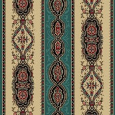 1800's Reproduction Elegant Estate Judie Rothermel Marcus Fabrics Teal 1184