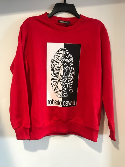 roberto cavalli mens sweatshirt