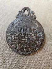RARE Vtg Ancient Patmos Greece Bronze Souvenir Book Paper Clip