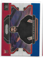 2022 Panini Prizm WWE Prizms Red White and Blue #23 Gable Steveson - NM