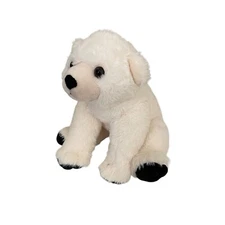 Wild Republic Polar Bear Stuffed Animal Plush 10" White Baby 2021