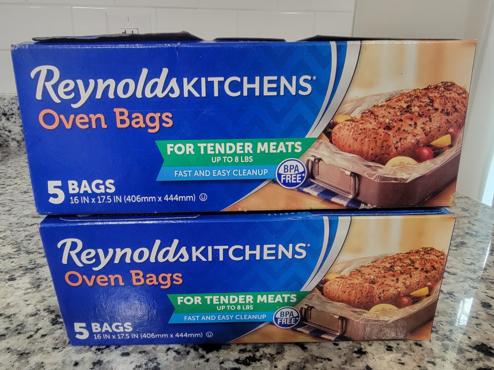 Lot of 2 Reynolds Oven Bags For Tender Meats 5 Bags Each eBay