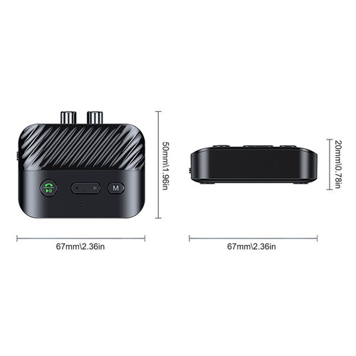 1 PC Portable Bluetooth 5.3 Receiver Adapter Wireless Audio Receiver Accessories - Afbeelding 7 van 16