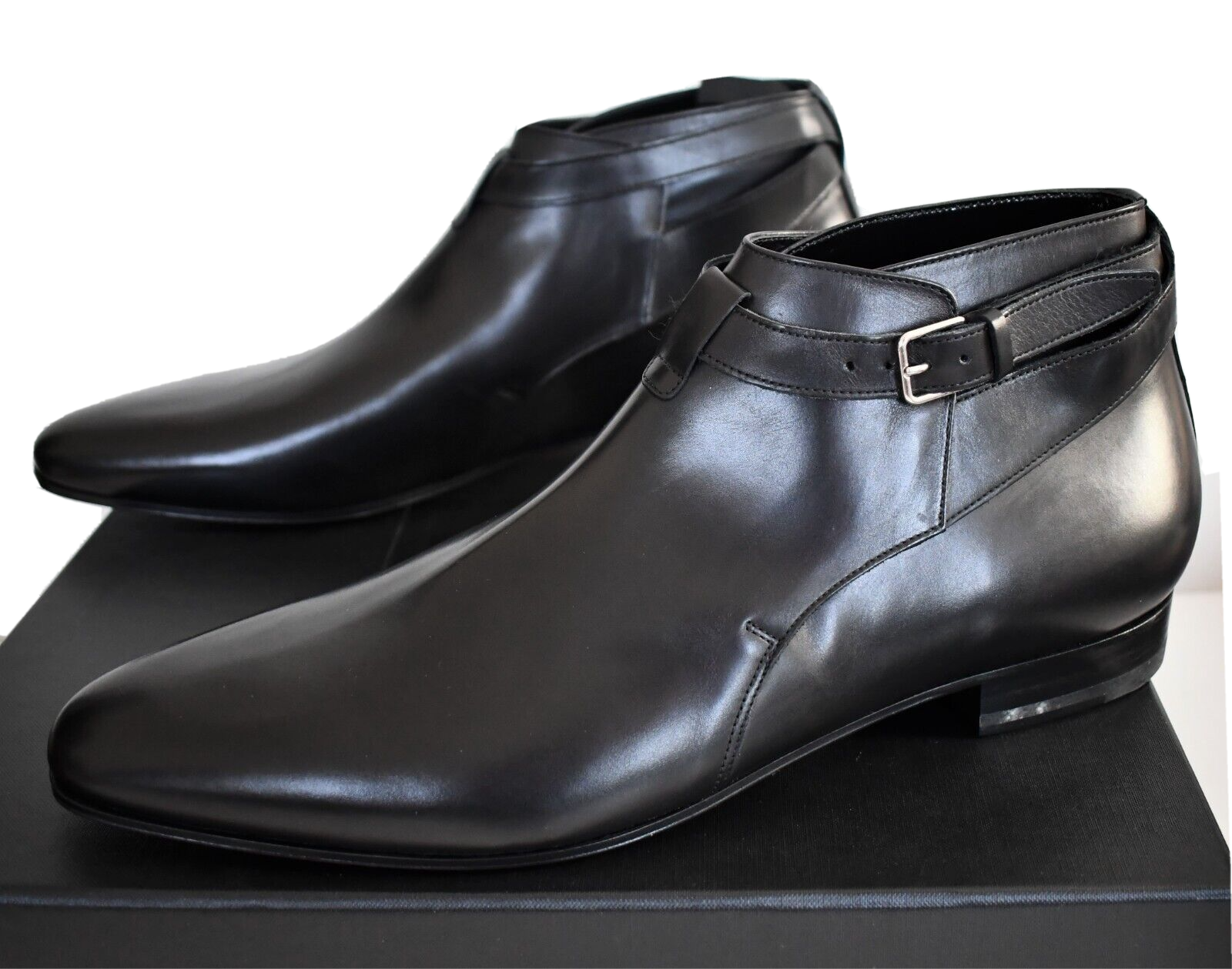 ️ Stivaletti originali SAINT LAURENT Paris JODHPUR Londra 20 raccolti EU 45 5 US 12 5