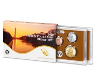 2019 S United States Mint Proof Set OGP 10 Coin Set Without W Lincoln Cent