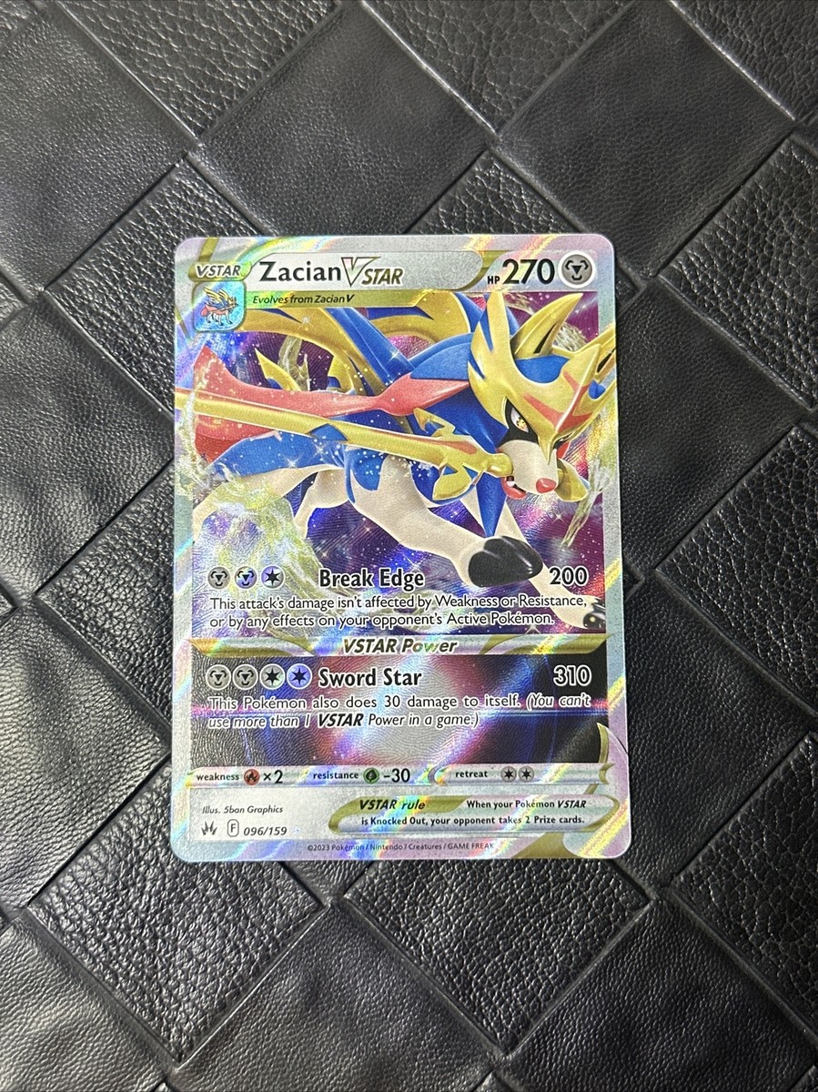 Pokemon TCG - Zacian VSTAR - 095/159 Crown Zenith - Ultra Rare
