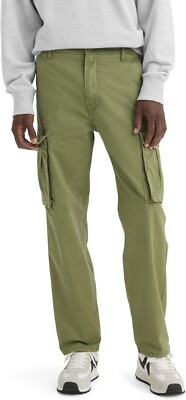 Levi's-Men's Ace Relaxed-Fit Cargo Pants ,  Size: 32/32 ,color: washed Green