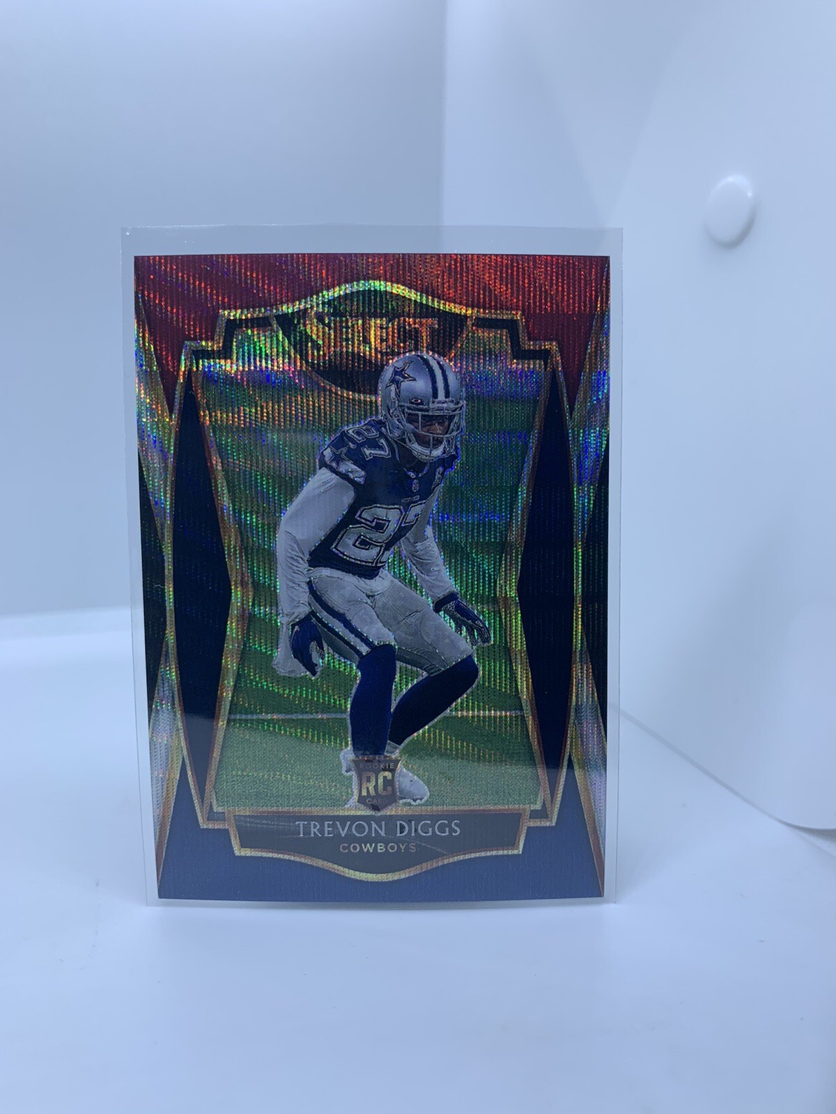 2020 Panini Select Trevon Diggs Premier Level Tri-Color Prizm /199 Rookie RC