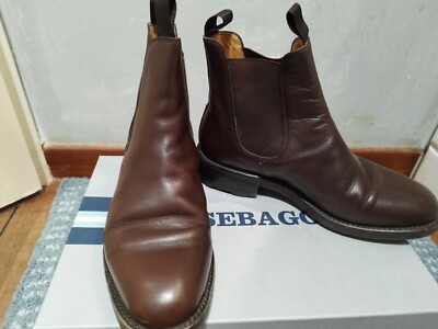 Bottines Sebago Chelsea Polaris Taille (UK 6) Cuir Pleine