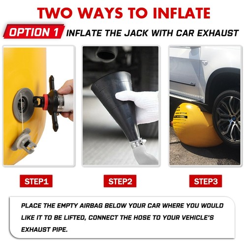 X-BULL Exhaust Jack Recovery Air Bag Multi Layer for Truck Rescue Kit Tool 4WD - Picture 7 of 14