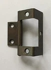 Pair of Bronze Coloured Cranked 50mm Hinges for cupboards etc Motorhome, Campers