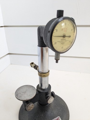 Vintage Cast Iron Indicator Gauge Federal Machinist Dial - 第 7/9 張圖片