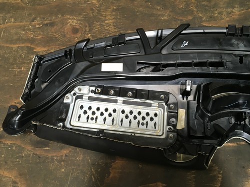 2009 MINI COOPER S CLUBMAN FRONT DASH DASHBOARD INSTRUMENT PANEL BLACK OEM+ - Picture 5 of 11