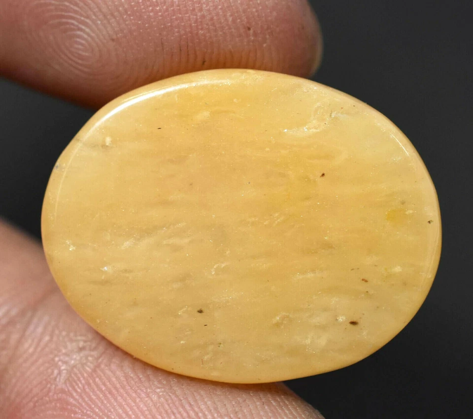 Rarest Cabochon 31.20 Ct Natural Orange Aventurine Quartz Semi-Precious Gemstone - Image 3 of 4