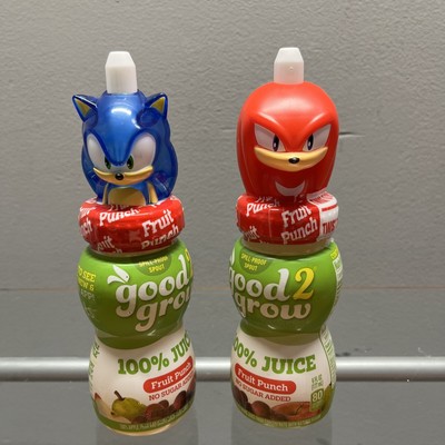 Sonic The Hedgehog And Knuckles Good 2 Grow Juice Lot Of 2 Brand New Fast Ship