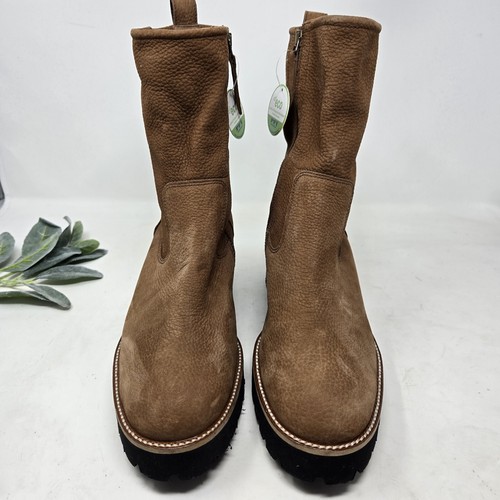 PAUL GREEN Newbury Suede Leather Wedge Boots Chunky Platform Size 8 - Picture 2 of 13