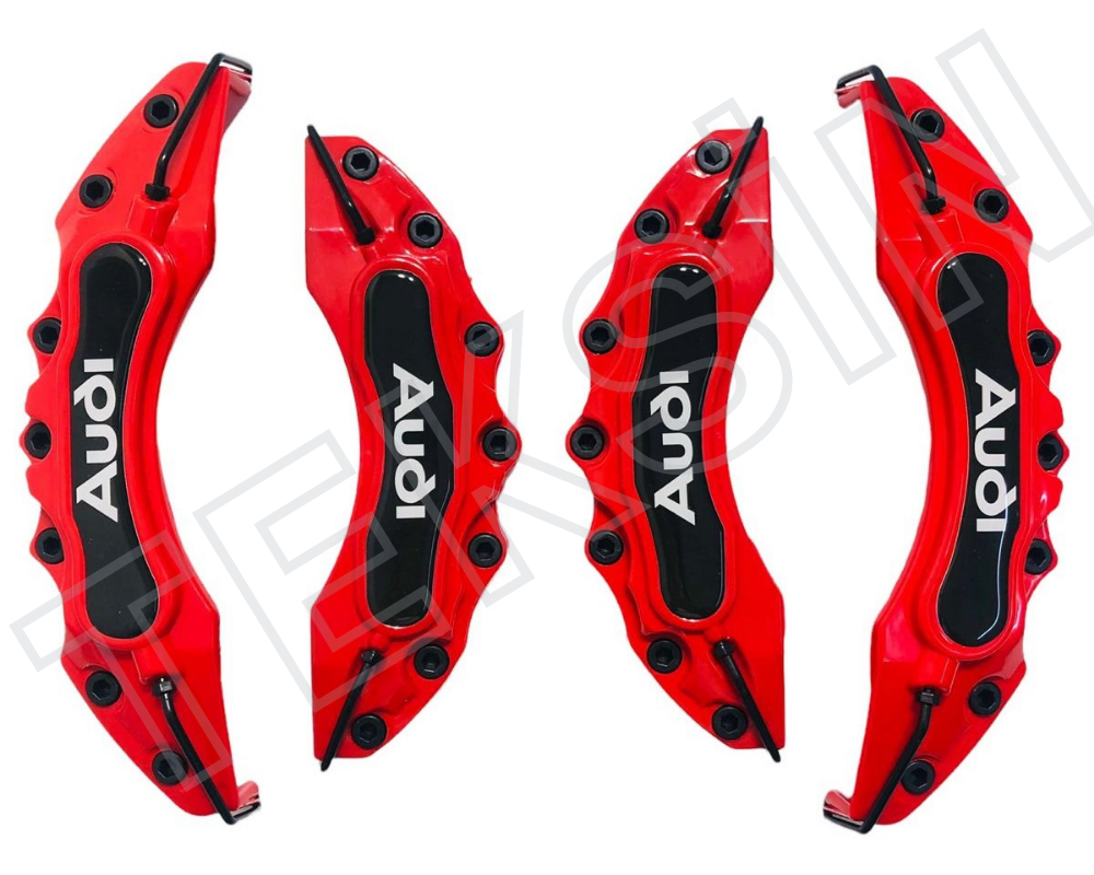 AUDİ CALIPER COVER, UNIVERSAL SET, REDYELLOWBLUEGREENBLACKWHITE