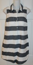 Old Navy Blue & White Stripe Ladies Dress sz. XS
