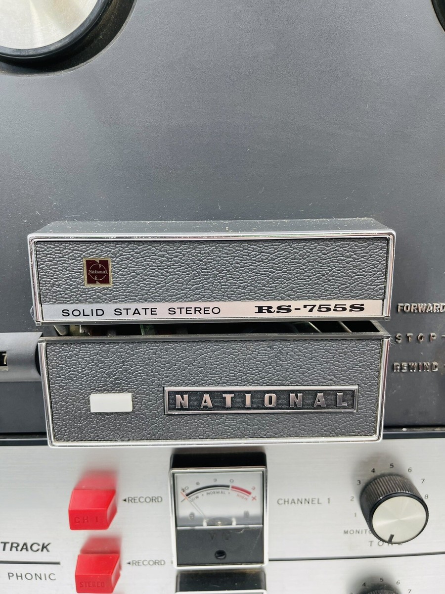 【激レア】ナショナルRS-750　ステレオ　TRACK STEREOPHONIC 激レア】ナショナルRS-750 ステレオ TRACK STEREOPHONIC