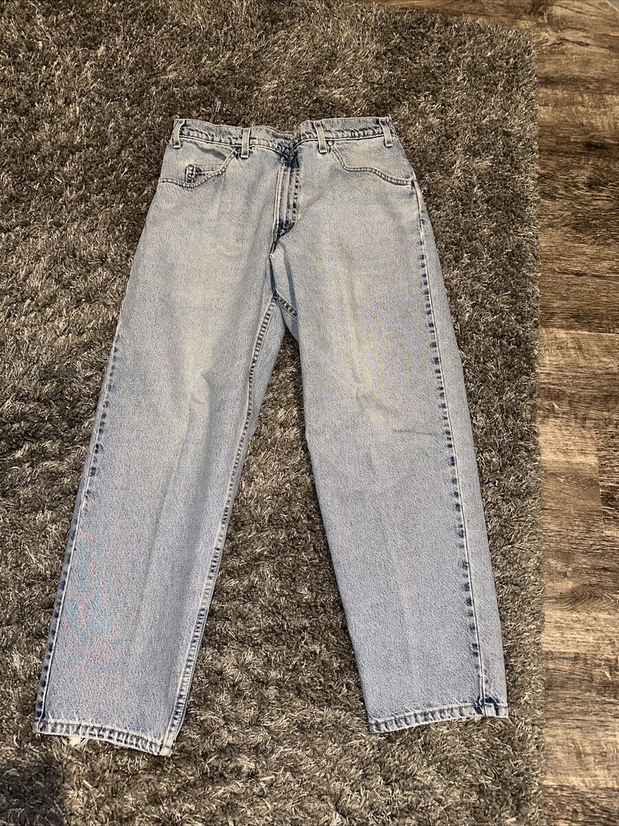 Vintage Levis L2 Jeans 34x30 Blue Loose Fit Baggy White Tab Vintage Levis L2 Jeans 34x30 Blue Loose Fit Baggy White Tab