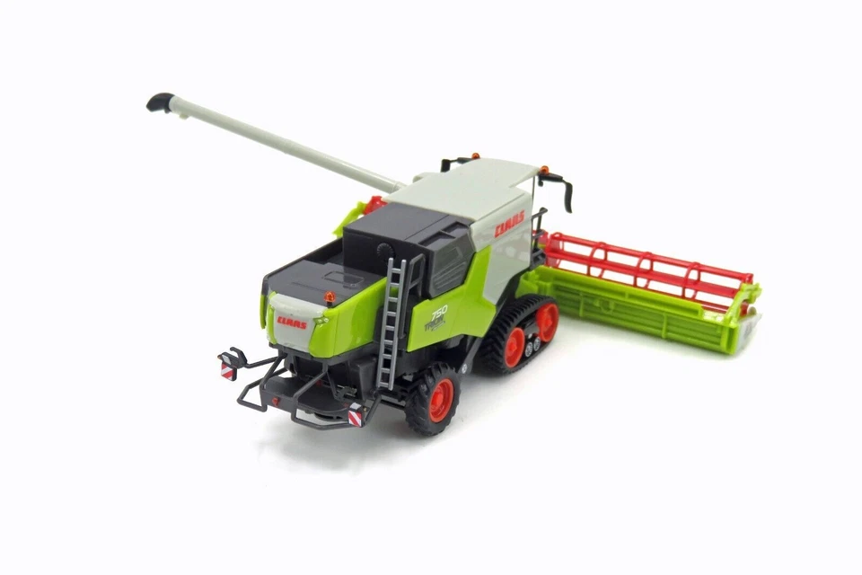 CLAAS Trion 750 Terra Trac and Convio Flex 1080 Header 1:87 Scale Model Combine - Image 2 of 4