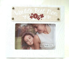 Photo Frame 4 X 6 Gift Mother World's Best Mom NEW