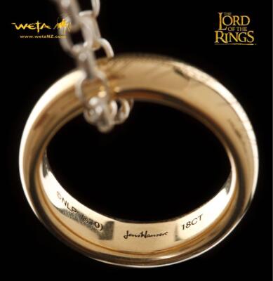 Ring Weta Lord of the Ring One 18K Gold with Exclusive Case Ring Weta Lord of the Ring One 18K Gold with Exclusive Case
