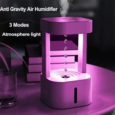 Anti Gravity Water Drop Room Bedroom - White - Led With USB