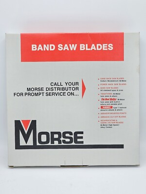 M.K. Morse 2 - 7' 9 1/2'' 1/4 25 04S HEF Industrial Band Saw Blades 