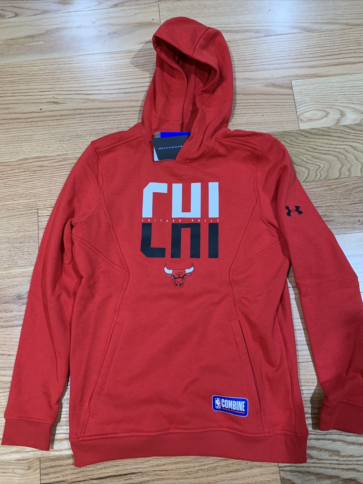Under Armour NBA Combine Authentic City Abbreviation Chicago Bulls M