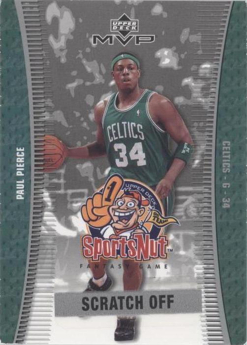 2003-04 Upper Deck MVP - Paul Pierce #SN6 - 1 of 2
