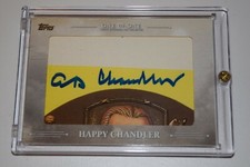2018 Topps Cut Signature HAPPY CHANDLER Auto HOF Commissioner 1/1 One of One 