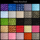 Soft Rosebud Minky Fabric – Sold by Yard – Great for Blankets, Throws& Pillows