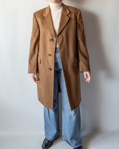 Vintage cashmere men's coat - Picture 5 of 13