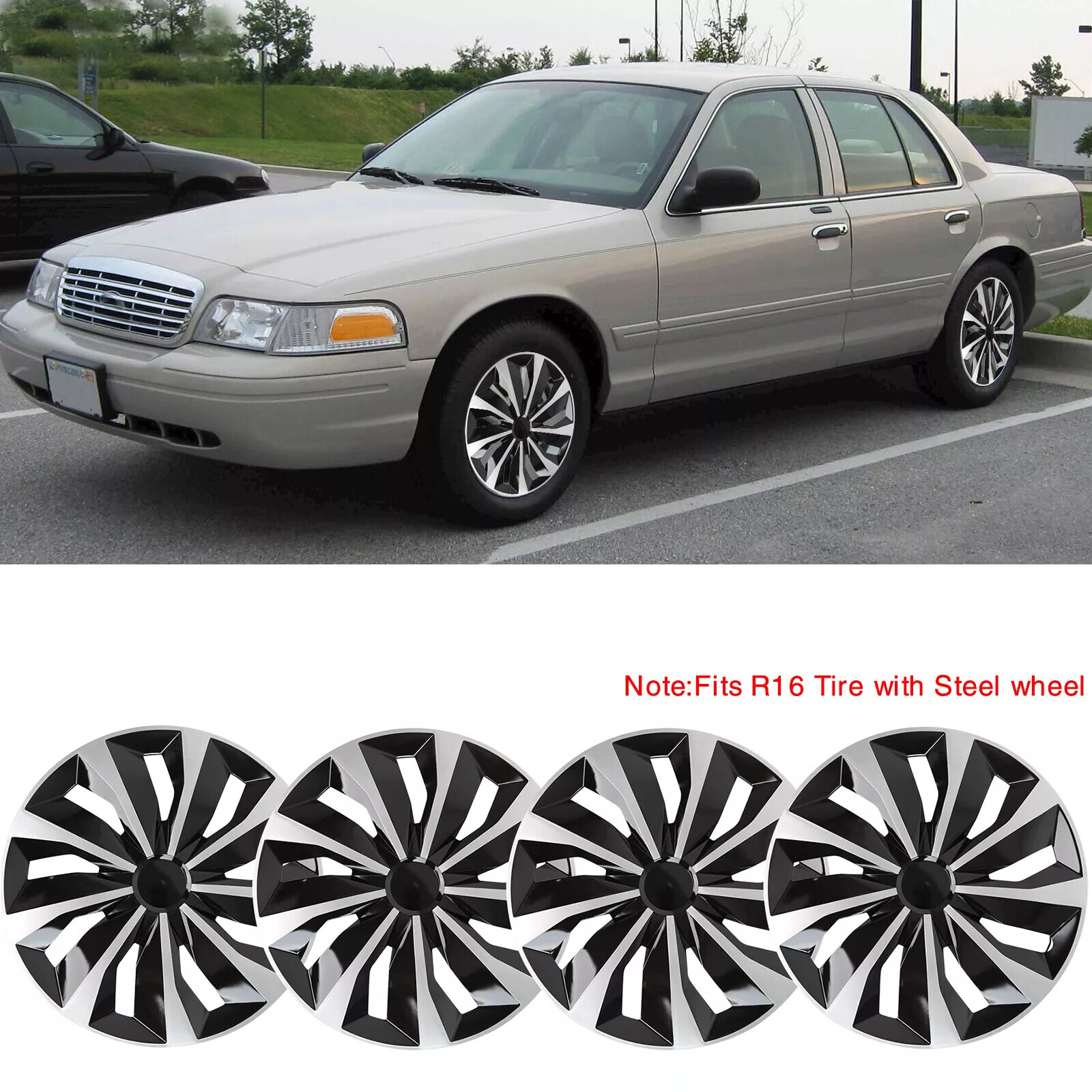 For Ford Crown Victoria Van 4PCS 16