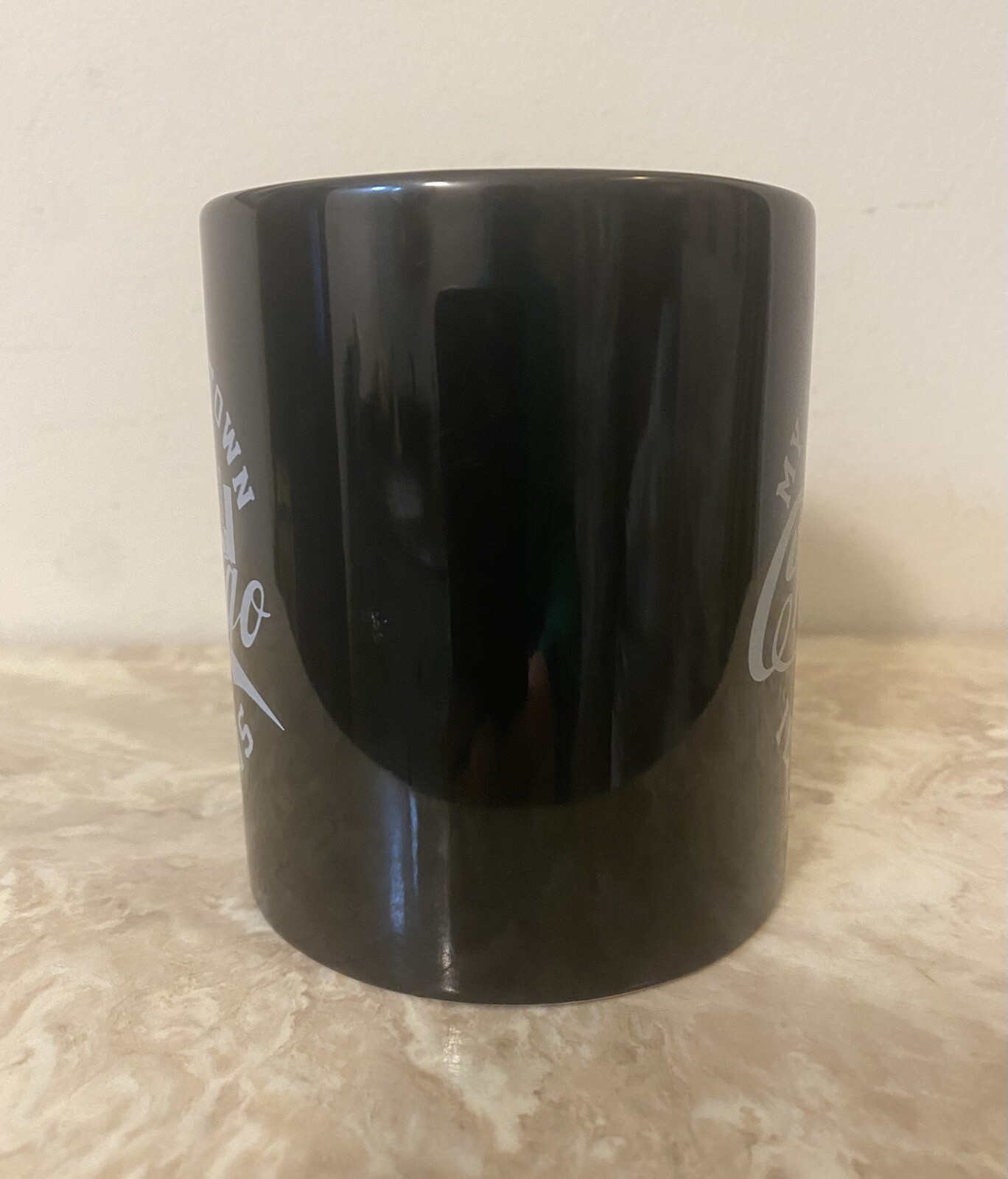 Chicago Illinois Coffee Cup Mug Black White Print M Ware My Kind Of Town