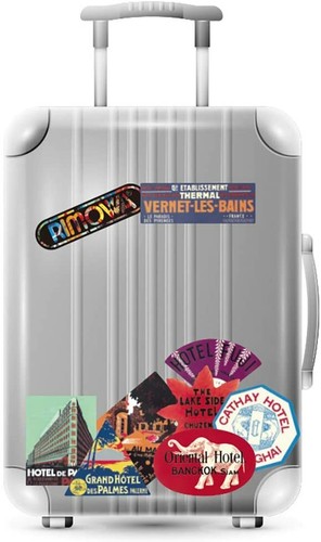 Vintage Retro Style Pinup Travel Film Sticker Pack Laptop Luggage Guitar Decal - Picture 7 of 38