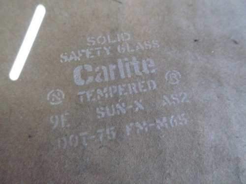 1977 1978 1979 1980 Ford Pinto & Mercury Bobcat left door window glass - Picture 4 of 4